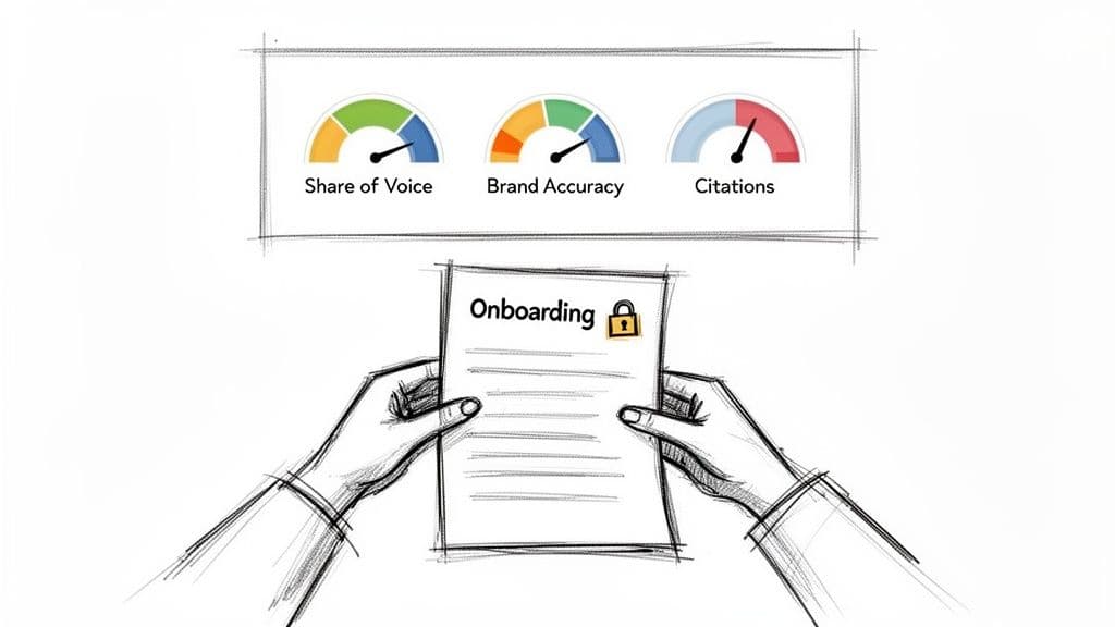 Ai search optimization agency munich onboarding metrics