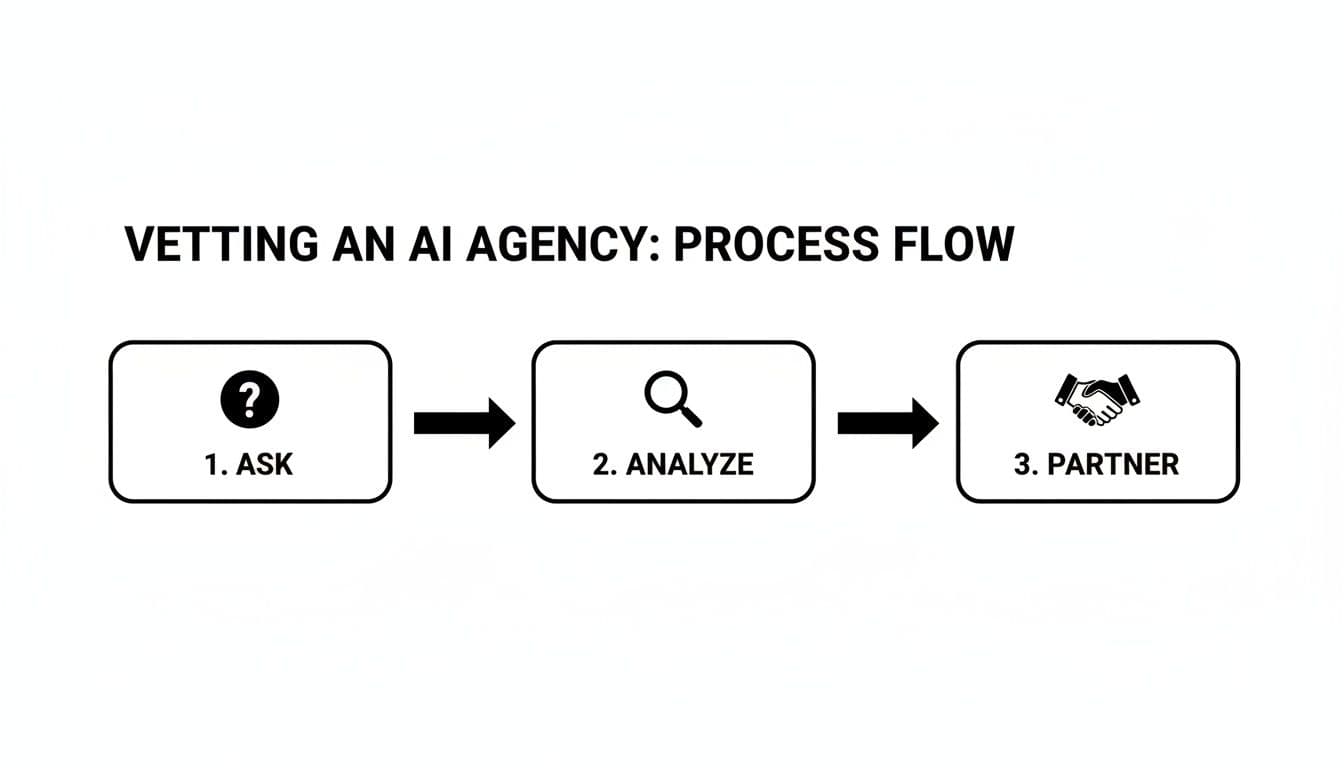 Ai search optimization agency melbourne ai visibility for plumbers process flow