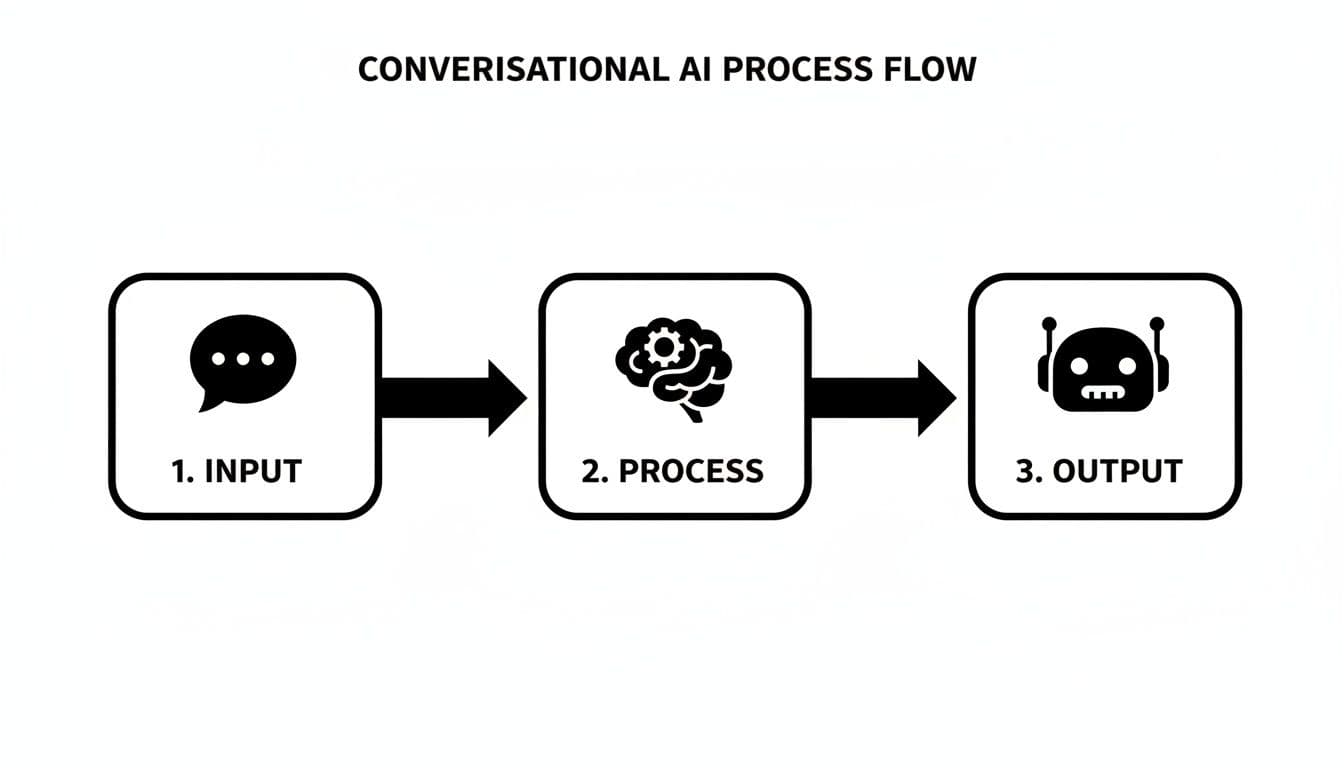 What is conversational ai ai process