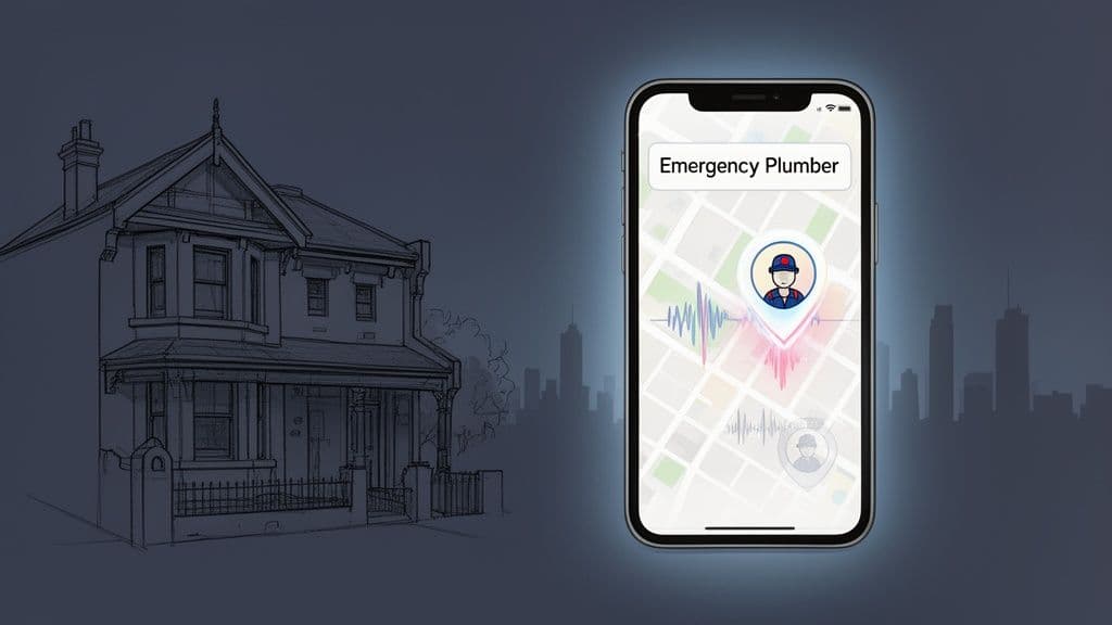 Ai search optimization agency melbourne ai visibility for plumbers plumber app