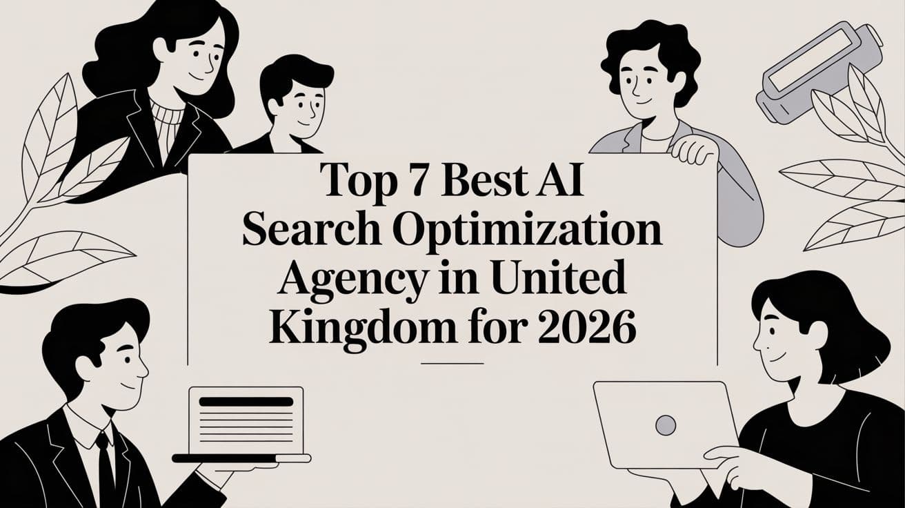 Cover image for Top 7 Best AI Search Optimization Agency in United Kingdom for 2026