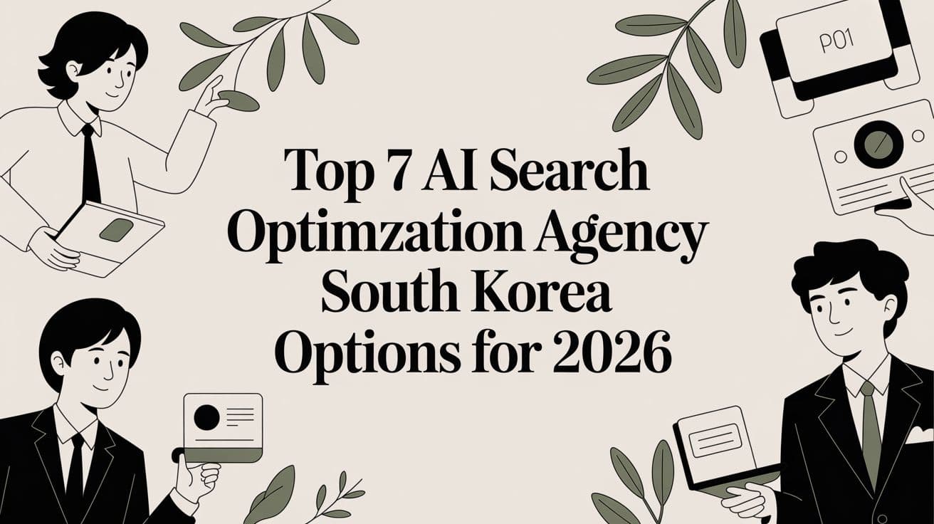 Cover image for Top 7 AI Search Optimization Agency South Korea Options for 2026