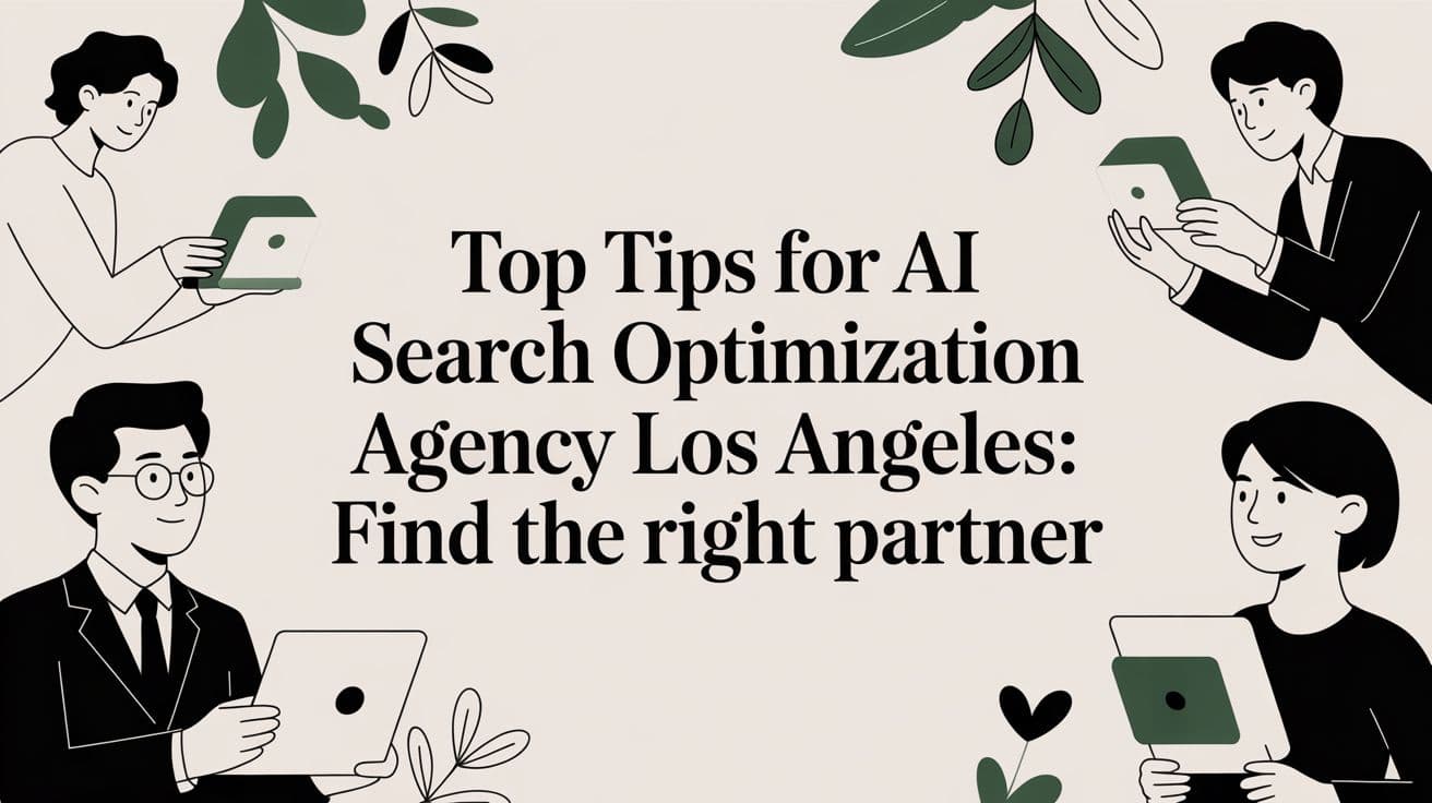 Cover image for Top Tips for ai search optimization agency los angeles: Find the Right Partner