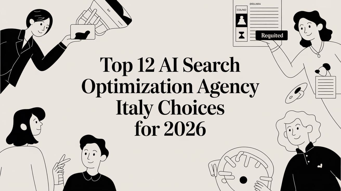 Cover image for Top 12 AI Search Optimization Agency Italy Choices for 2026