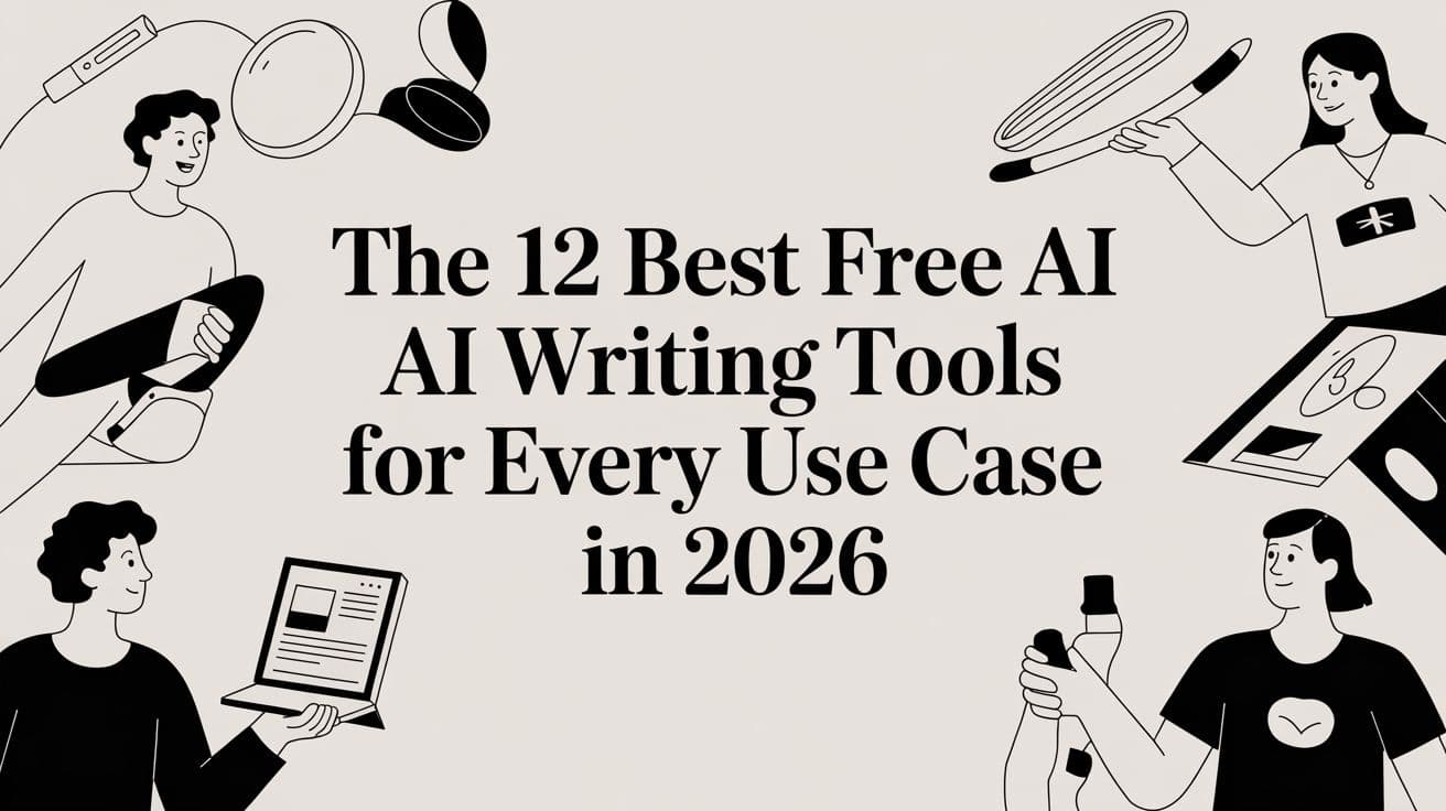 Cover image for The 12 Best Free AI Writing Tools for Every Use Case in 2026