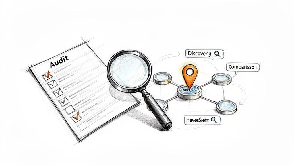 Ai visibility for hospitality brands audit process