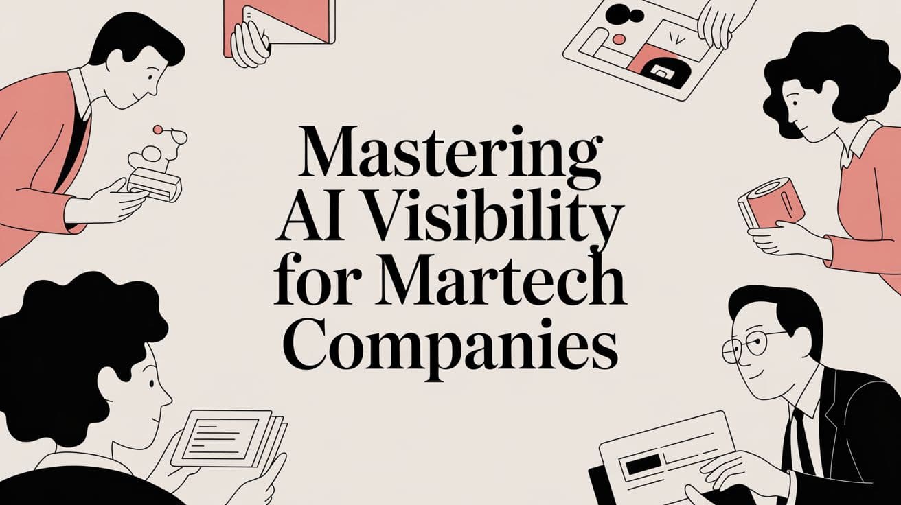 Cover image for Mastering AI Visibility for Martech Companies