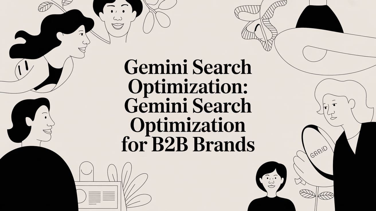 Cover image for Gemini Search Optimization: gemini search optimization for B2B brands