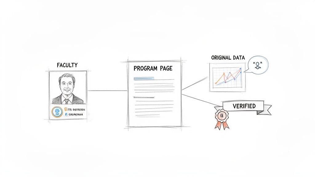 Ai visibility for education companies data verification