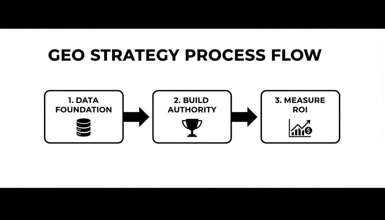 Ai visibility for hospitality brands process flow