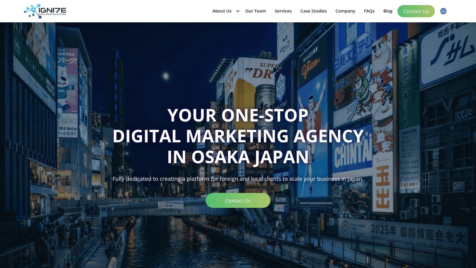 Best ai search optimization agency in osaka osaka night