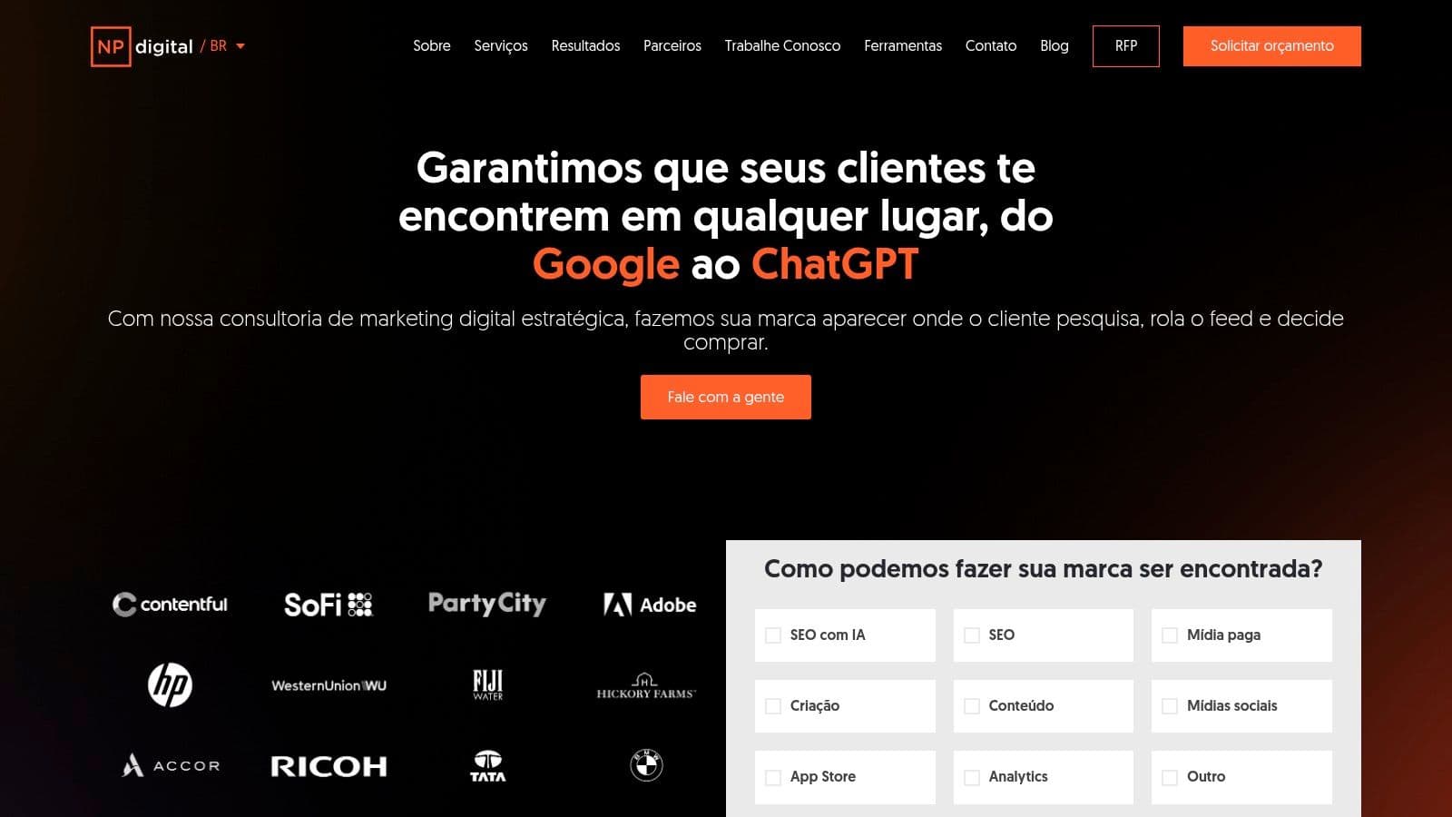 Ai search optimization agency sao paulo seo services