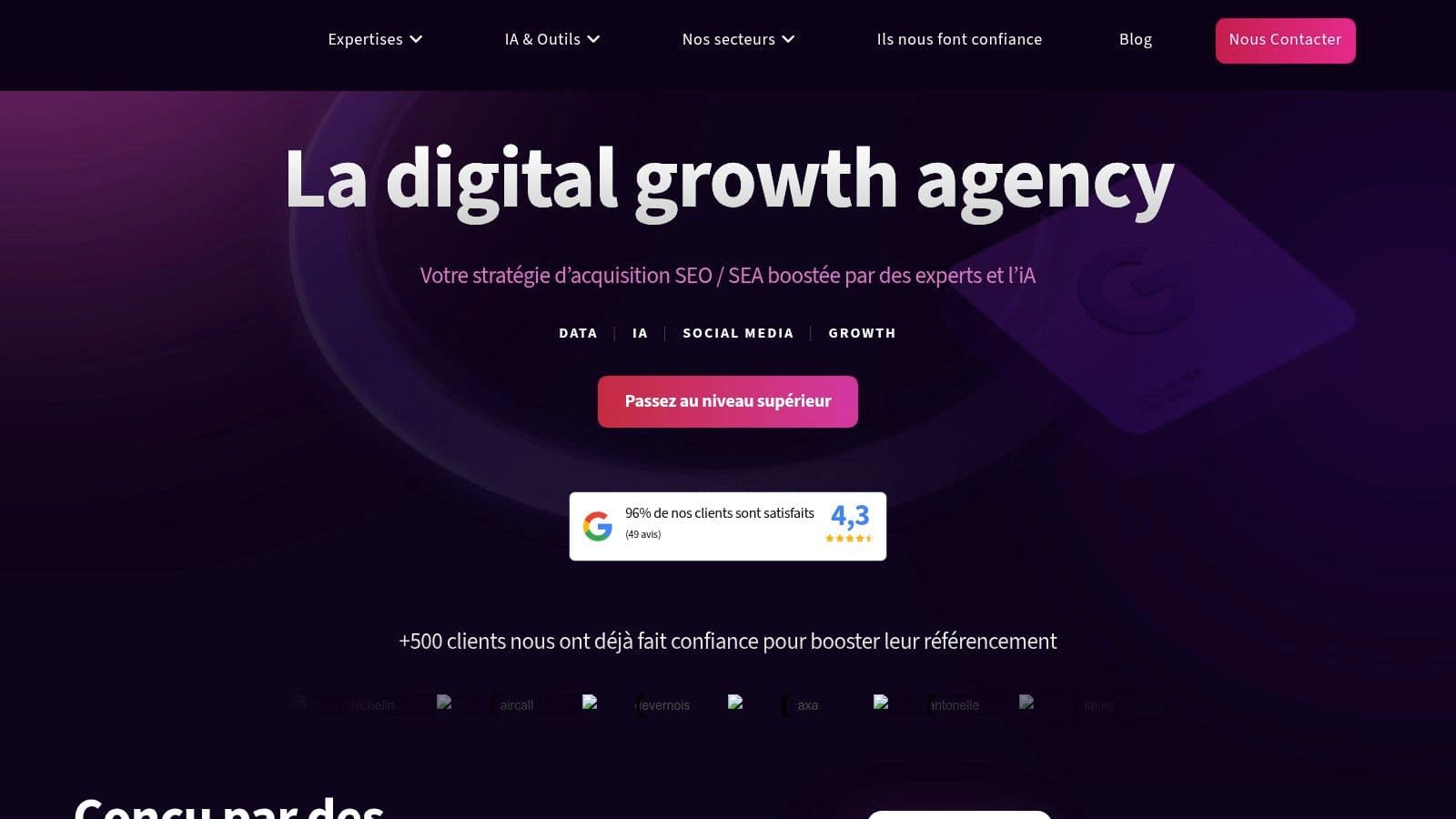 Best ai search optimization agency in paris digital agency