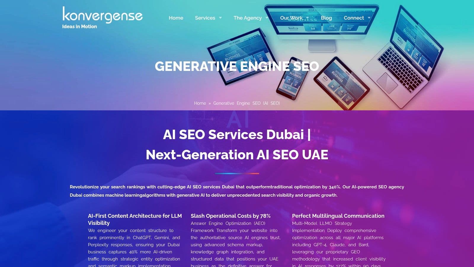 Ai search optimization agency uae ai seo