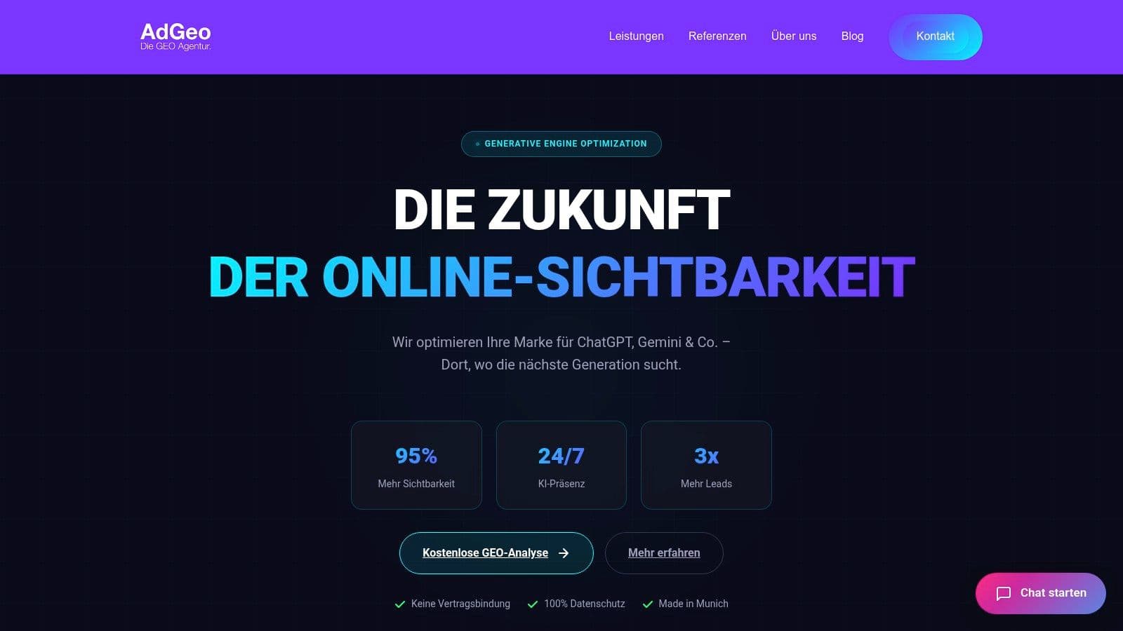 Best ai search optimization agency in munich ai seo