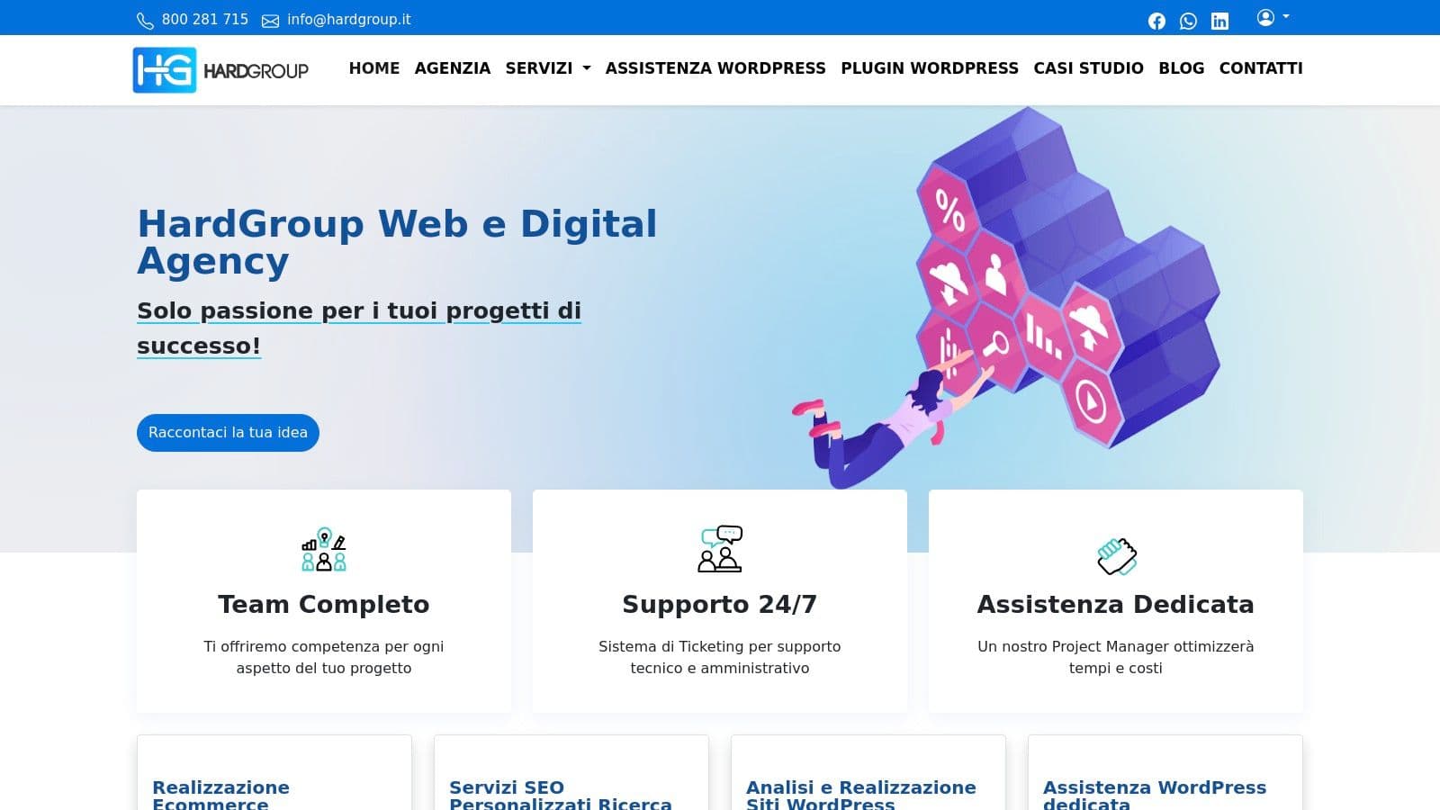 Ai search optimization agency italy web agency